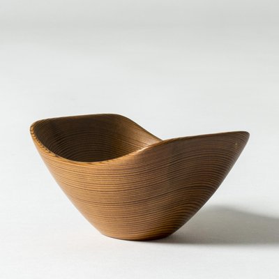 Teak Bowl by Johnny Mattsson, 1950s-NL-1383717