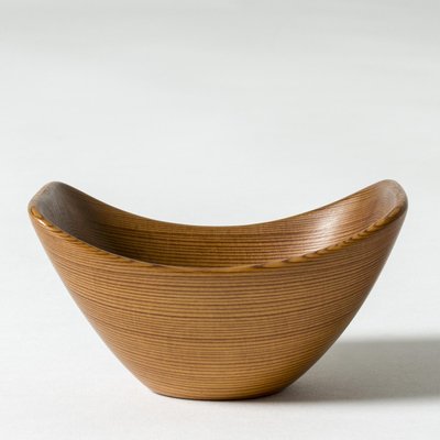 Teak Bowl by Johnny Mattsson, 1950s-NL-1383717