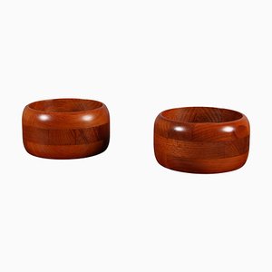 Teak Bowls, 1960s, Set of 2-HJB-1780829