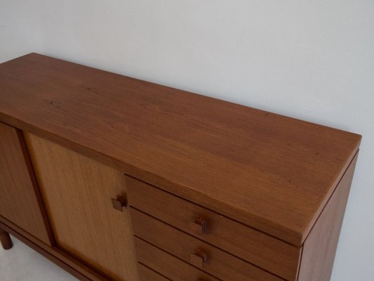 Teak & Brass Sideboard from La Permanente Mobili Cantù, 1960s-ZYF-731371