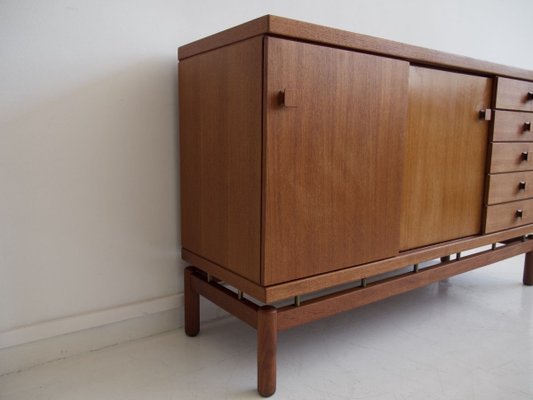 Teak & Brass Sideboard from La Permanente Mobili Cantù, 1960s-ZYF-731371