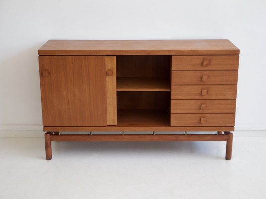 Teak & Brass Sideboard from La Permanente Mobili Cantù, 1960s-ZYF-731371