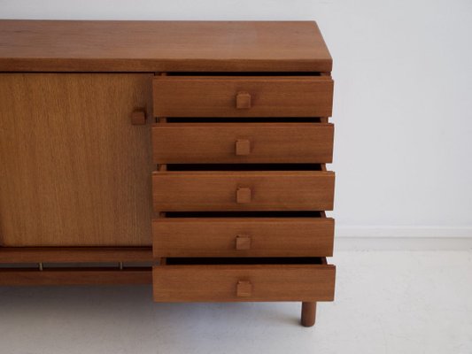 Teak & Brass Sideboard from La Permanente Mobili Cantù, 1960s-ZYF-731371