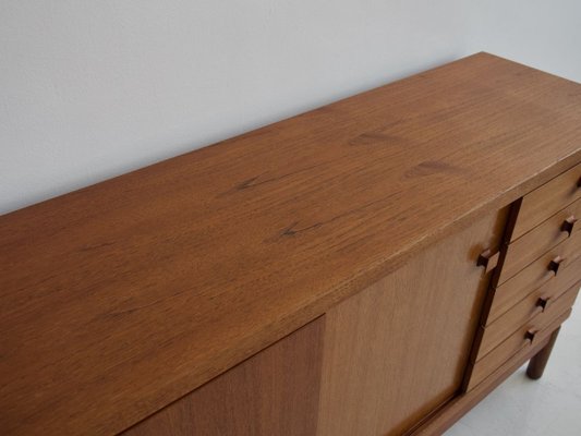 Teak & Brass Sideboard from La Permanente Mobili Cantù, 1960s-ZYF-731371