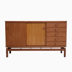 Teak & Brass Sideboard from La Permanente Mobili Cantù, 1960s-ZYF-731371