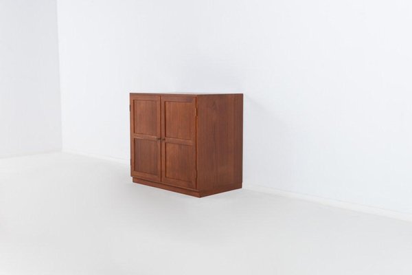 Teak Cabinets by Tove & Edvard Kindt-Larsen for Thorald Madsens, 1950s, Set of 3-KMC-1112264