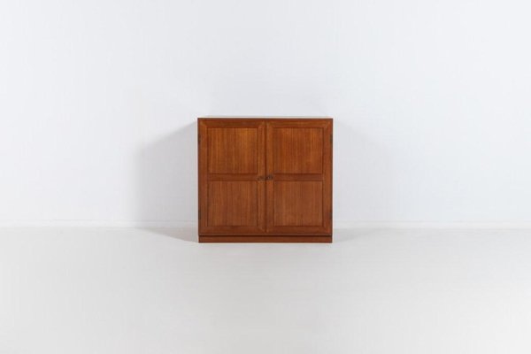 Teak Cabinets by Tove & Edvard Kindt-Larsen for Thorald Madsens, 1950s, Set of 3-KMC-1112264