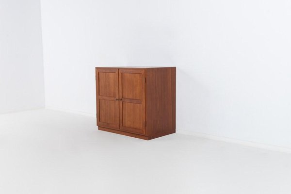 Teak Cabinets by Tove & Edvard Kindt-Larsen for Thorald Madsens, 1950s, Set of 3-KMC-1112264