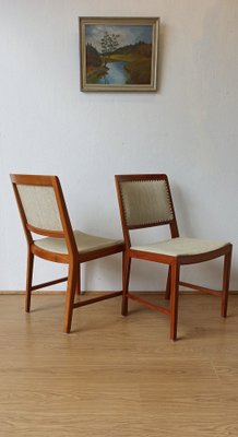 Teak Chairs by Bertile Fridhags for Bodaforrs, 1970s, Set of 2-ZEF-1735295