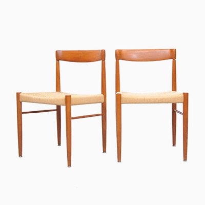 Teak Chairs by H. W. Klein for Bramin, Set of 2-ZE-980366