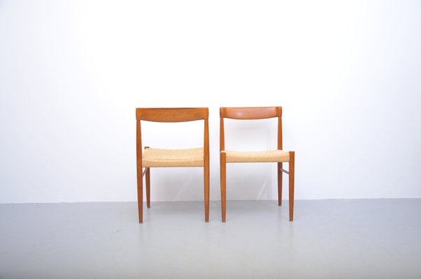 Teak Chairs by H. W. Klein for Bramin, Set of 2-ZE-980366