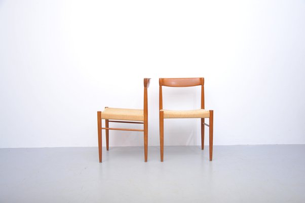 Teak Chairs by H. W. Klein for Bramin, Set of 2-ZE-980366