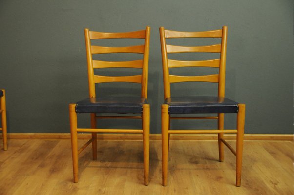 Teak Chairs from Gemla Fabrikers, 1950s, Set of 4-KDW-1819258