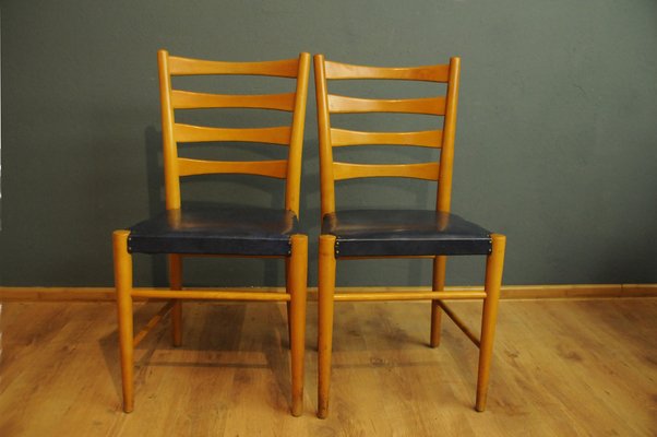 Teak Chairs from Gemla Fabrikers, 1950s, Set of 4-KDW-1819258