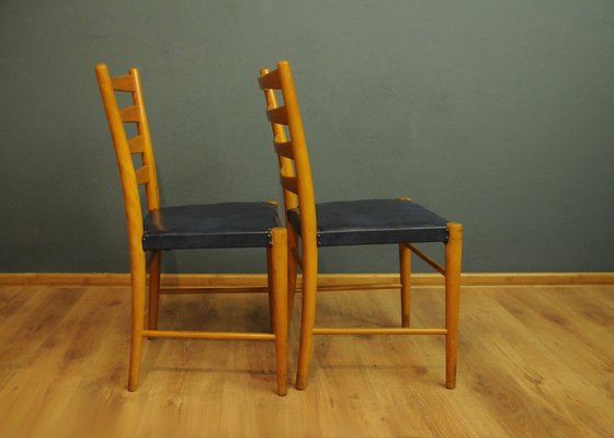 Teak Chairs from Gemla Fabrikers, 1950s, Set of 4-KDW-1819258