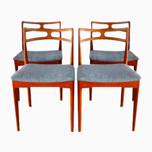 Teak Chairs Modell 94 by Johannes Andersen for Christian Linneberg, Denmark, 1960s, Set of 4-KK-1705890