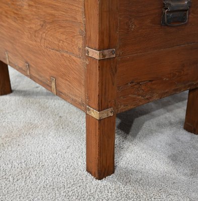 Teak Chest, Late 19th Century-RVK-1745930