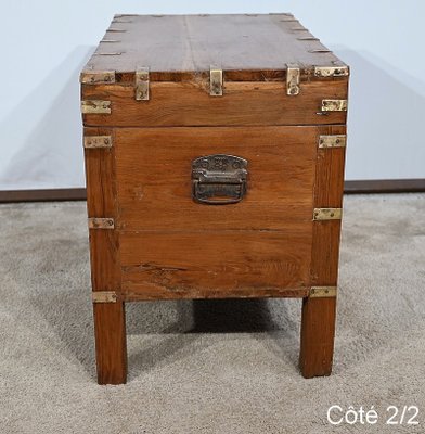 Teak Chest, Late 19th Century-RVK-1745930