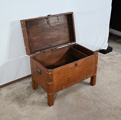 Teak Chest, Late 19th Century-RVK-1745930