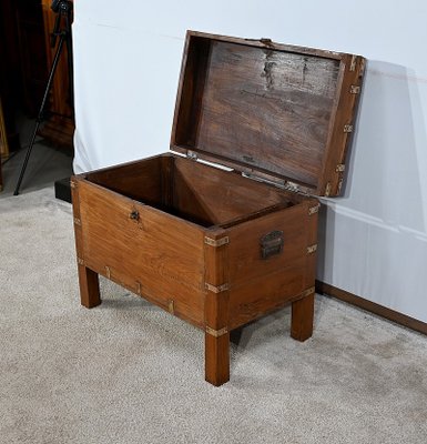 Teak Chest, Late 19th Century-RVK-1745930