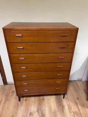 Teak Chest of Drawers, 1960s-JHL-1225632