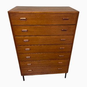 Teak Chest of Drawers, 1960s-JHL-1225632