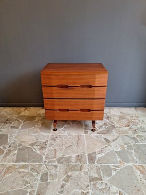 Teak Chest of Drawers by Giuseppe Brusadelli for GBL, 1950s-QZZ-2034484