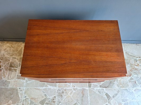 Teak Chest of Drawers by Giuseppe Brusadelli for GBL, 1950s-QZZ-2034484