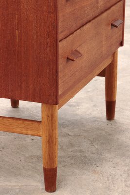 Teak Chest of Drawers by Poul Volther by Munch Mobler, Denmark, 1960s-EZZ-1767561