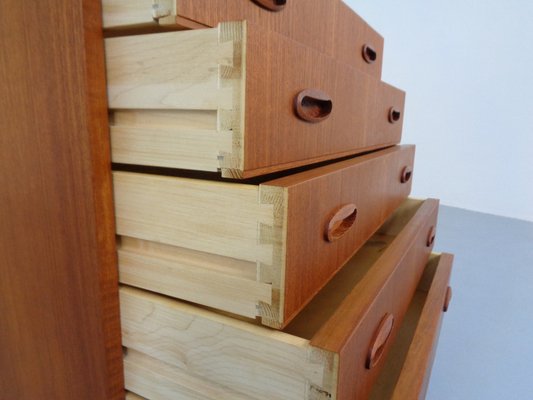 Teak Chest of Drawers from Arne Vodder, Denmark, 1960s-RDW-1363535