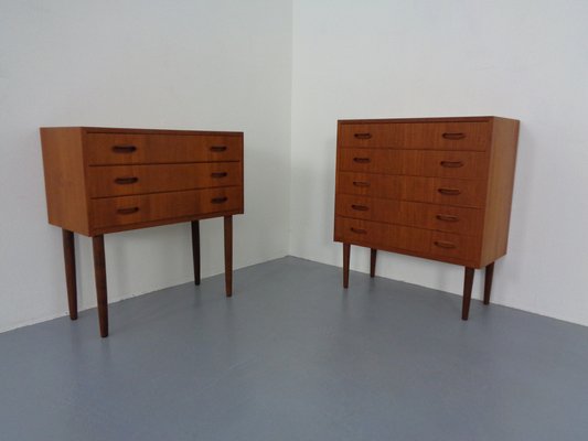 Teak Chest of Drawers from Arne Vodder, Denmark, 1960s-RDW-1363536