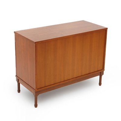 Teak Chest of Drawers with Wooden Knobs, 1960s-EZ-1812676