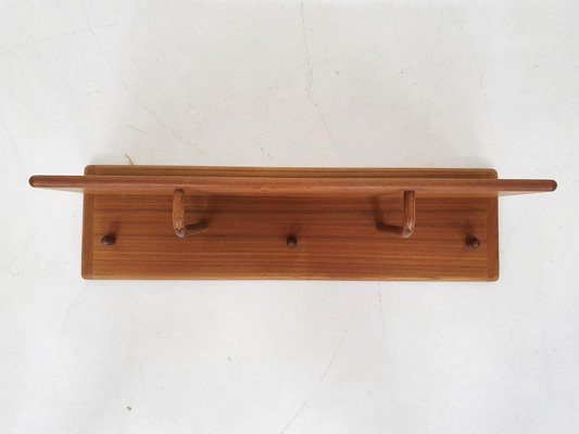 Teak Coat Rack by Aksel Kjersgaard for Vildbjerg Mobelfabrik, Denmark, 1960s-ZO-961600