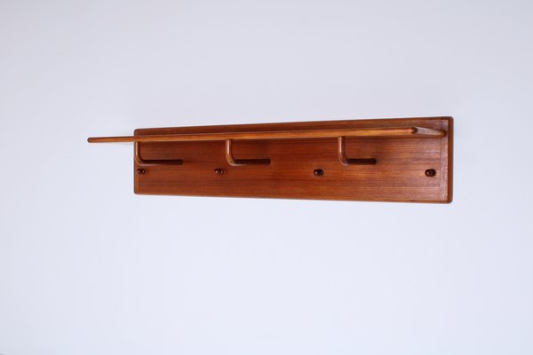 Teak Coatrack Wardrobe by Vildbjerg Mobelfabrik, Denmark, 1950s-XT-1421630