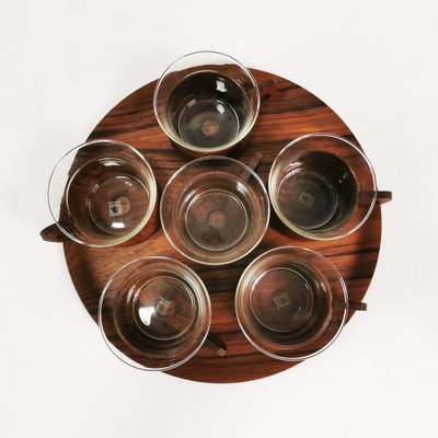 Teak Coffee and Tea Set from Schott & Gen, Mainz, Germany, 1970s, Set of 13-ZTG-1702519