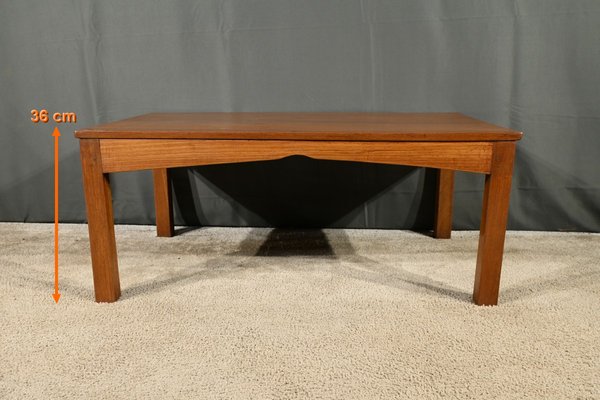 Teak Coffee Table, 1940s-RVK-2034607