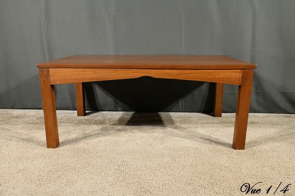 Teak Coffee Table, 1940s-RVK-2034607