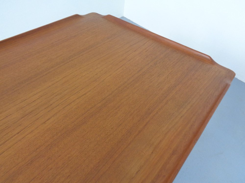 Teak Coffee Table by Holger Georg Jensen for Kubus, Denmark, 1960s