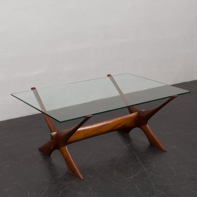 Teak Coffee Table by Illum Wikkelsø for CF Christensen, Denmark, 1960s-UE-1797944