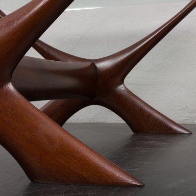 Teak Coffee Table by Illum Wikkelsø for CF Christensen, Denmark, 1960s-UE-1797944