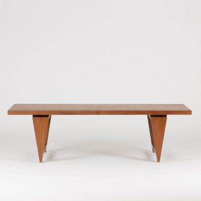 Teak Coffee Table by Illum Wikkelsø for Mikael Laursen, 1960s-NL-980080