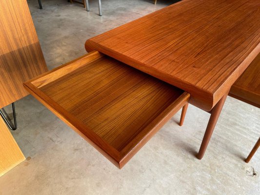 Teak Coffee Table by Johannes Andersen for Trioh, 1960s-WSA-831403