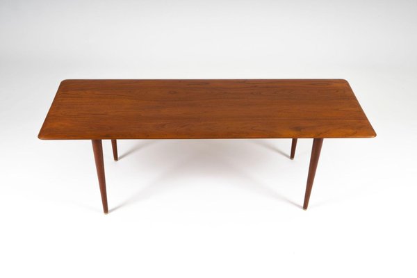 Teak Coffee Table by Peter Hvidt, Denmark-EMG-1309107