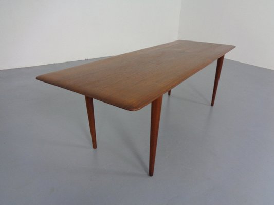 Teak Coffee Table by Peter Hvidt & Orla Mølgaard-Nielsen for Cado, 1960s-RDW-1278199