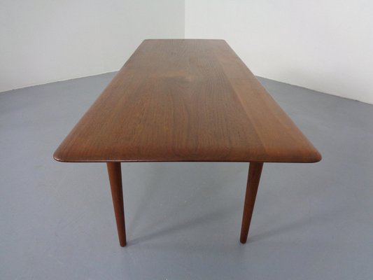 Teak Coffee Table by Peter Hvidt & Orla Mølgaard-Nielsen for Cado, 1960s-RDW-1278199