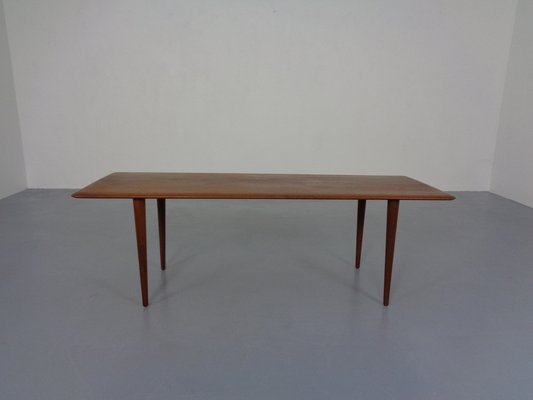 Teak Coffee Table by Peter Hvidt & Orla Mølgaard-Nielsen for Cado, 1960s-RDW-1278199