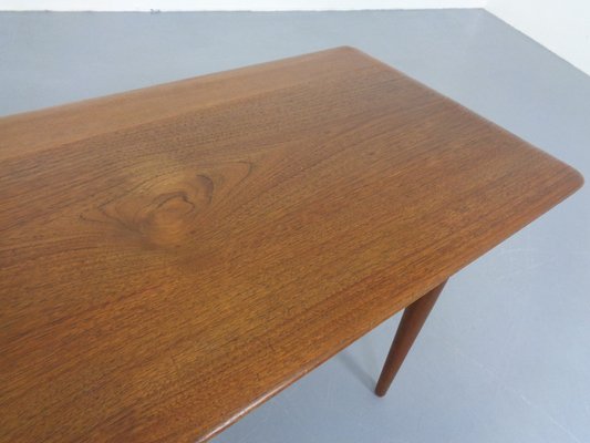 Teak Coffee Table by Peter Hvidt & Orla Mølgaard-Nielsen for Cado, 1960s-RDW-1278199