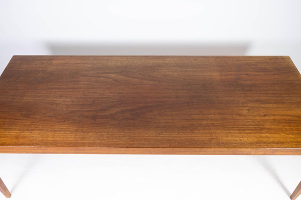 Teak Coffee Table by Severin Hansen for Haslev Furniture, 1960s-UY-980679