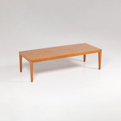 Teak Coffee Table by Severin Hansen for Haslev Møbelsnedkeri, 1960s-QVY-901209