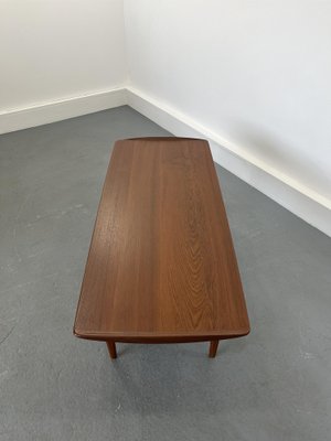 Teak Coffee Table by Tove and Edvard Kindt-Larsen for France & Son, Denmark, 1970s-JWH-1705862